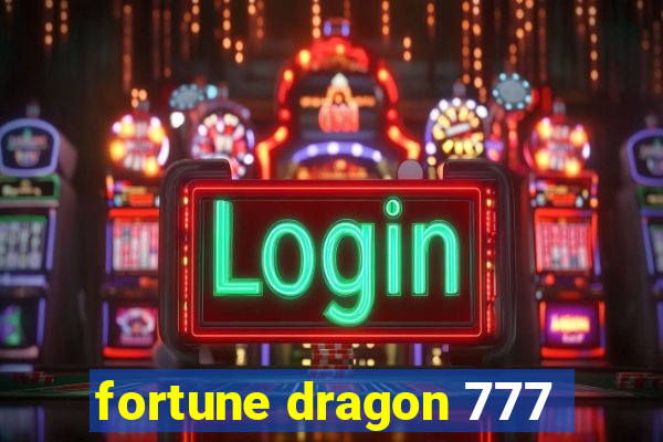 fortune dragon 777